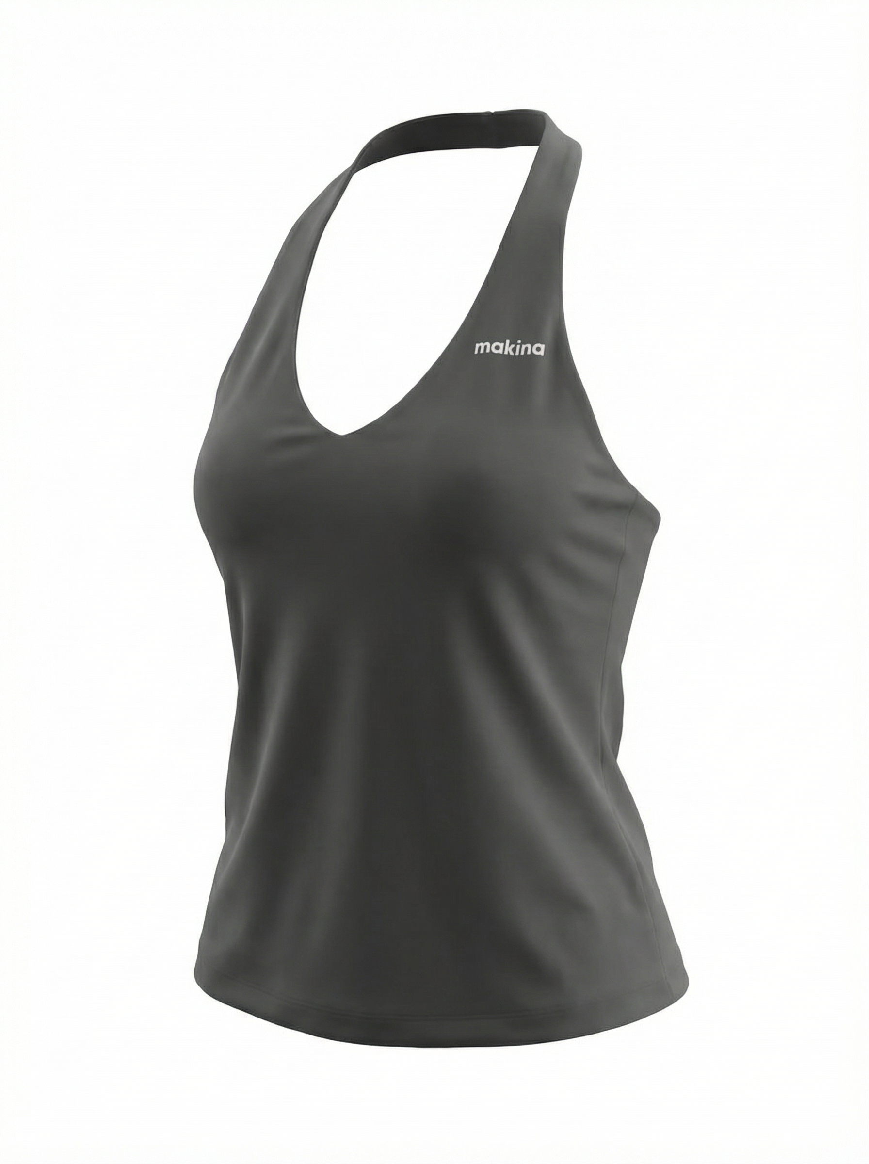 Makina Halter Neck Tank Top